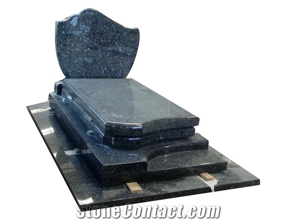 G603 Granite Jewish Style Tombstone