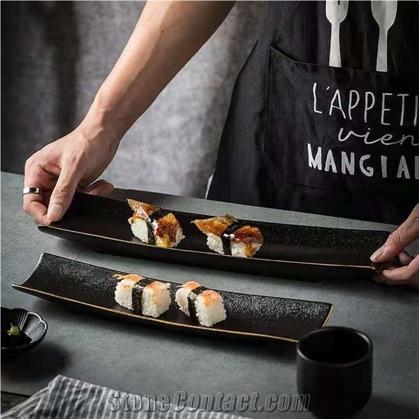 Serving Plate with Cutting Board Slate Coaster