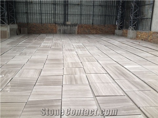 White Wood Marble Wooden Tiles Slab China Floor Wall