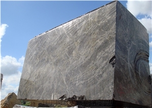 Grey Lido Marble Blocks, Tiflet Dark Marble Blocks