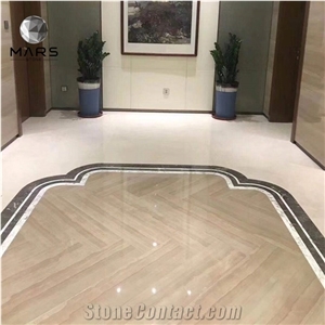 White Wooden Marble-Blocks Chenille Marmol Blanco Slab