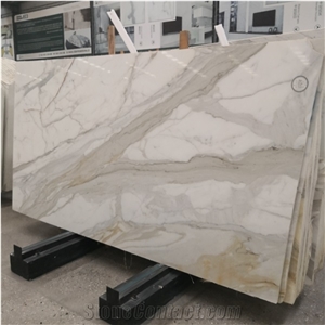 Calacatta Vagli Macchia Oro Bianco Marble Slab