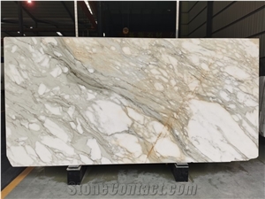 Luxury Italy Calacatta Oro Extra Marble Slab