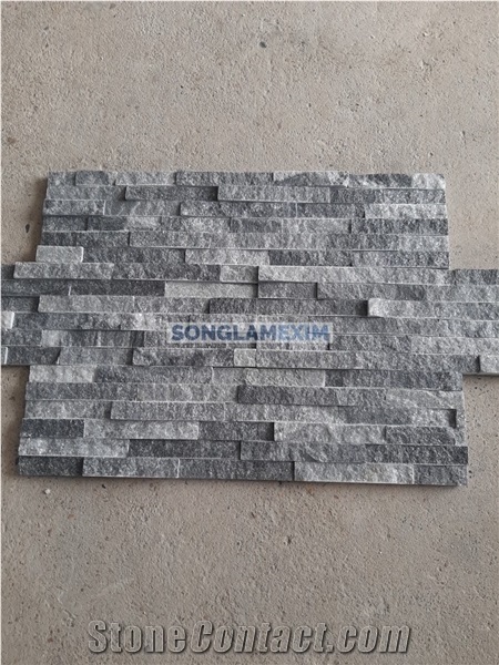 Mix Color Marble Glued Wall Panel - 6 Lines