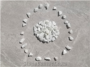 White Color Gd-001 Artificial Glass Stone for Terrazzo Tiles