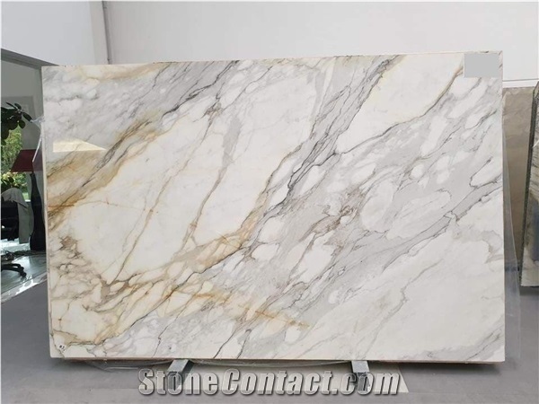 Calacatta Borghini Marble Honed Slab