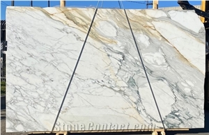Calacatta Selecto Gold Honed Marble Slabs