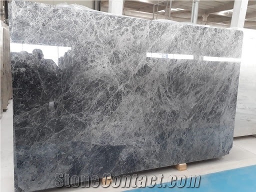 Dark Grey Spider Marble Slabs