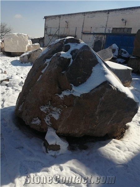 Turkey Black Basalt Block