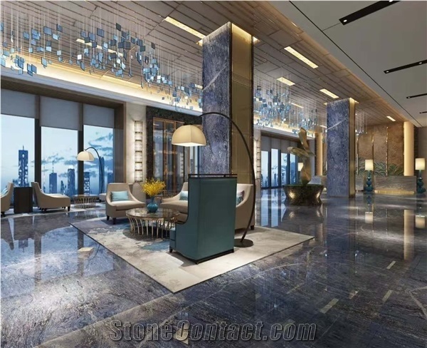 Alps Blue Quartzite Slabs & Tiles