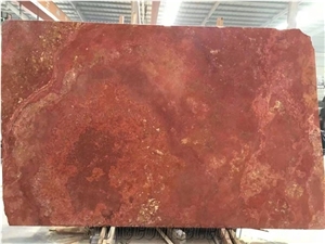 Red Travertine Tiles & Slabs