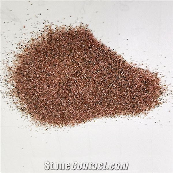 Pink Color Garnet Sand