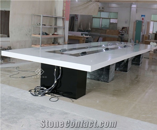 China Design Artificial Marble Luxury Conference Table