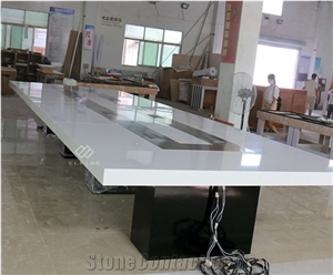 China Design Artificial Marble Luxury Conference Table