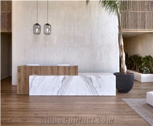 Factory Dirrect Supply Hotel Cash Counter Table Design