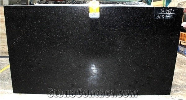 Black Galaxy Granite Slabs