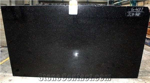 Black Galaxy Granite Slabs