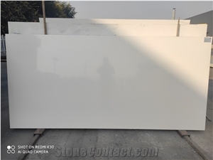 Hot Sale Pure White Engineer Slabs for Kitchen Countertop