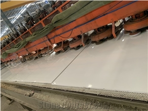 Hot Sale Pure White Engineer Slabs for Kitchen Countertop