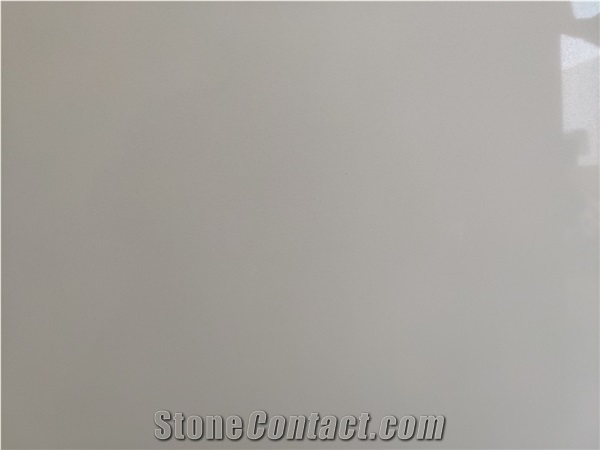 Pure Super White Artificial Quartz Slab for Kitchen Slabs