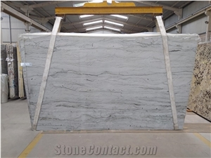 Da Vinci White Quartzite Slabs