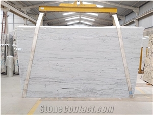 Da Vinci White Quartzite Slabs