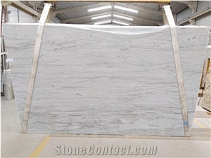 Da Vinci White Quartzite Slabs