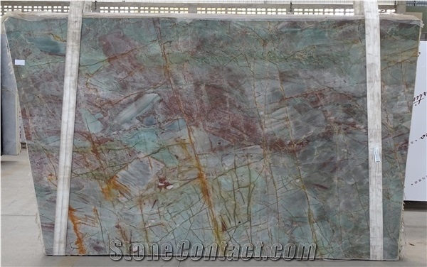 Emerald Green Quartzite Slabs