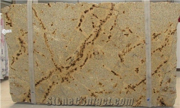 Lapidus Gold Granite Slabs, Lapidus Granite Slabs