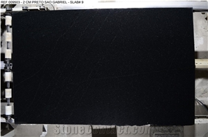 Preto San Gabriel Black Granite Slabs