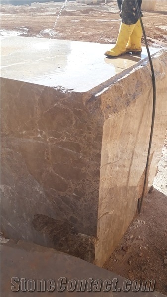 Adiyaman Emperador Marble Blocks