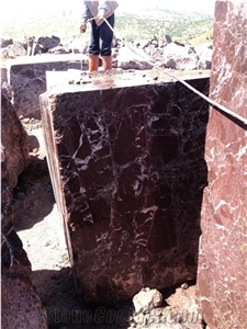 Rosso Levanto Marble Blocks