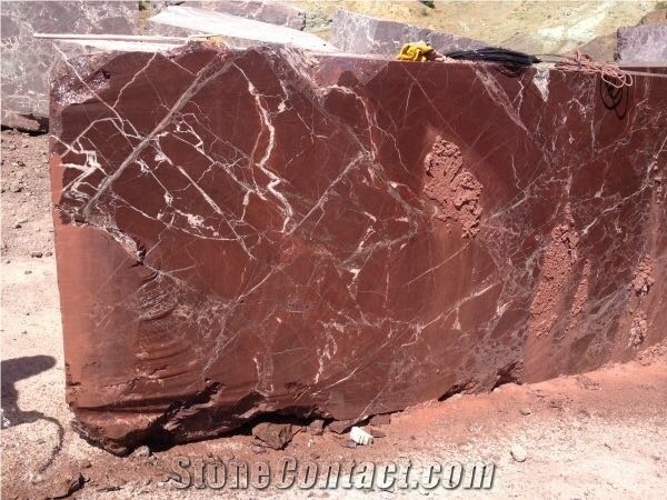 Rosso Levanto Marble Blocks
