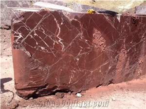 Rosso Levanto Marble Blocks