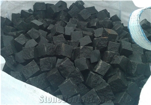 Gabbro Diabase Cobble Stone, Cube Stone