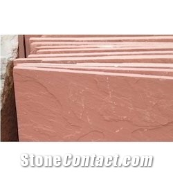 Dholpur Red Sandstone Tiles, Slabs