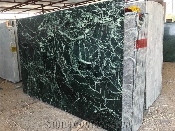 Spider Green Marble Slab