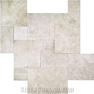 Ivory Light Travertine Pattern Set