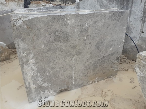 Tundra Grey Marble Block, Turkey Grey Marble Blocks