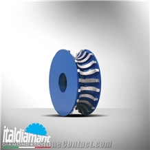 Bullnose Edge Profiling Wheels for Marble