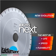 Evogres Next Cutting Blades for Compact Sintered Surfaces