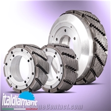Paccodisc Rollers for Calibrating Engineered Stone & Quartz