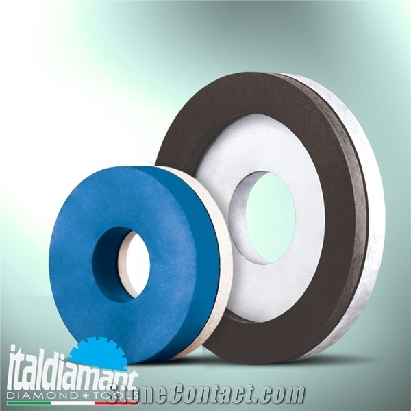 Resin Squaring Wheels for Ceramic & Porcelain Bevelling