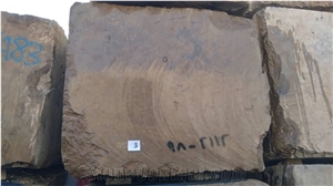Brown Limestone Blocks