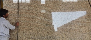 Persian Orange Wave Granite Blocks