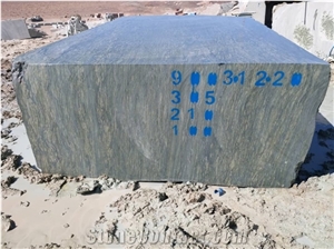 Picasso Green Granite Blocks, Iran Green Granite
