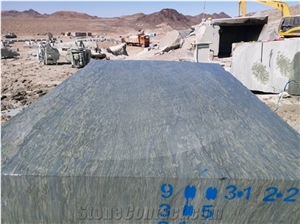 Picasso Green Granite Blocks, Iran Green Granite