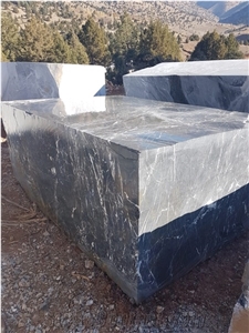 Black Fade Marble Block, Black Diamond Marble Blocks