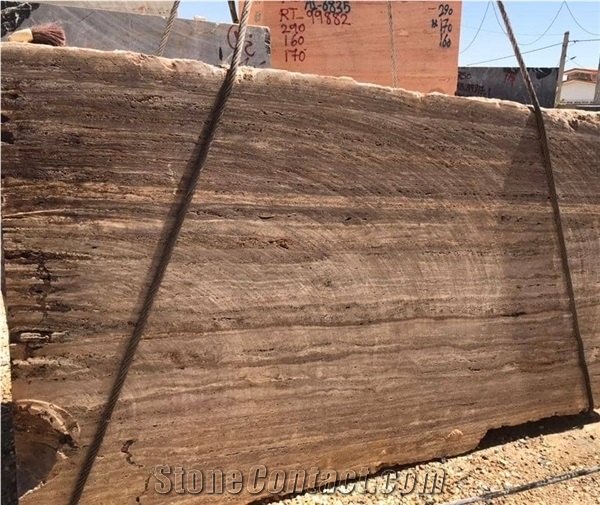 River Silver Travertine Blocks