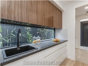 Caesarstone Petra Grey Kitchen Countertop